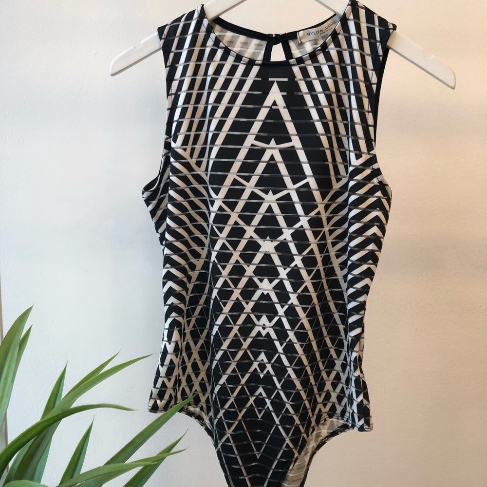 BRAND NEW WINDOWPANE BODYSUIT
